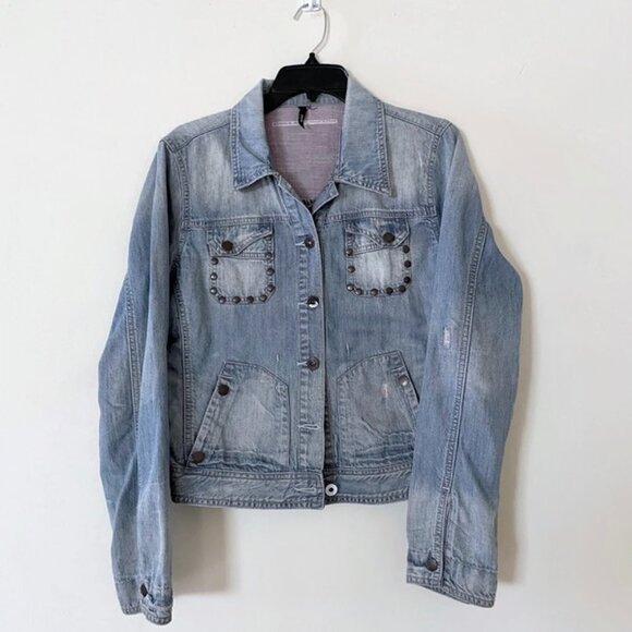 KENYA Denim Jean Jacket Blazer - Picture 1 of 12